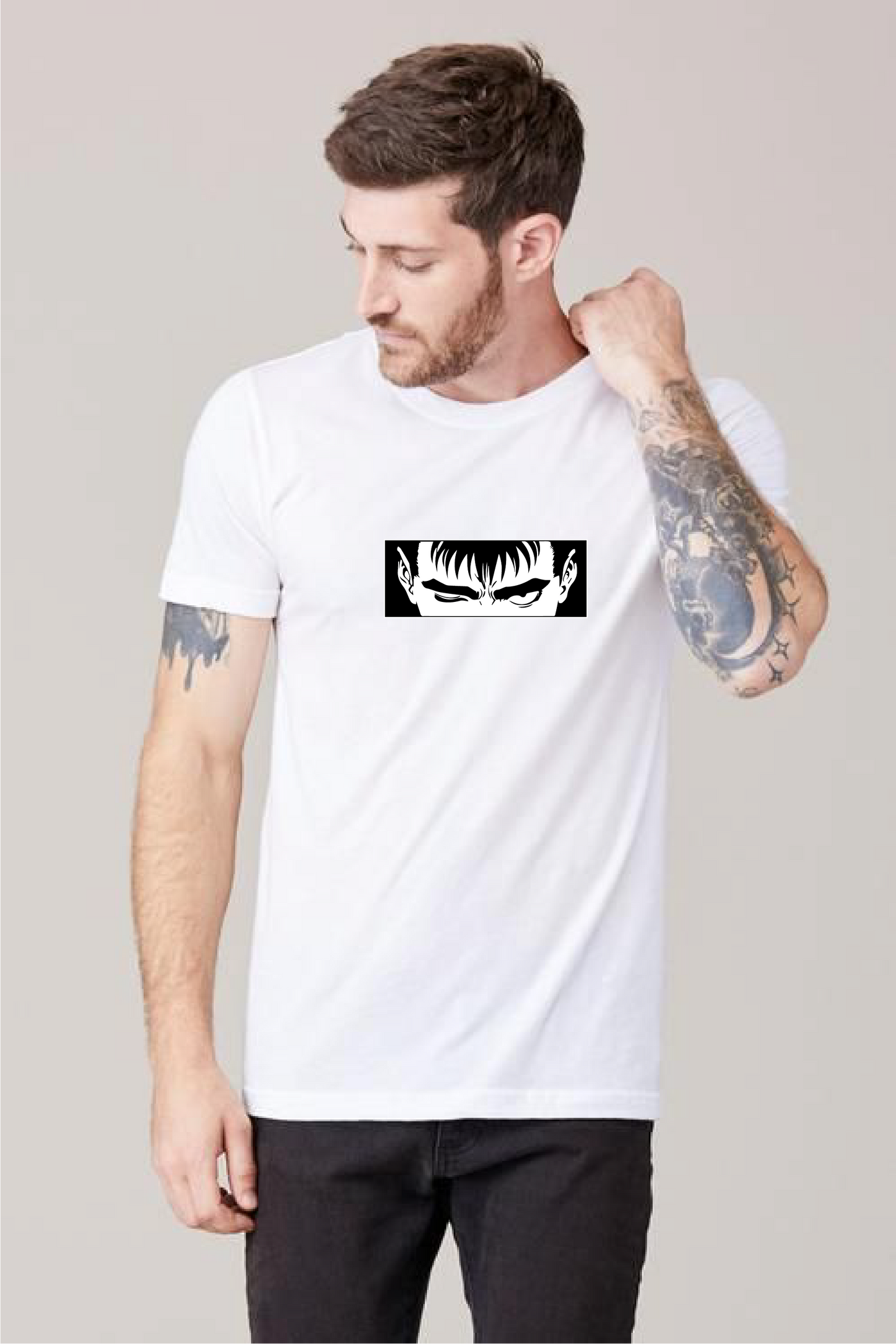 Anime Regular Berserk T-shirt white