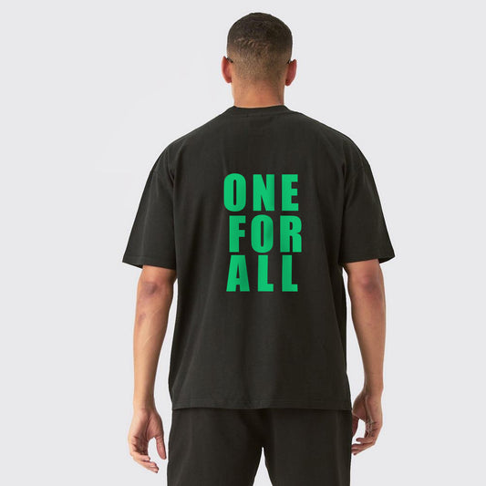 Black T-shirt Deku Anime