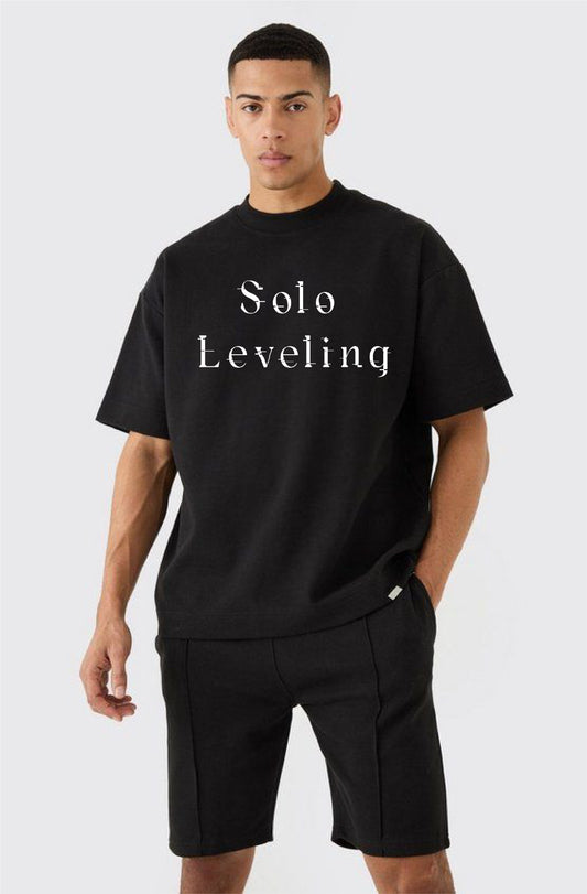 Solo leveling anime Oversized T-shirt