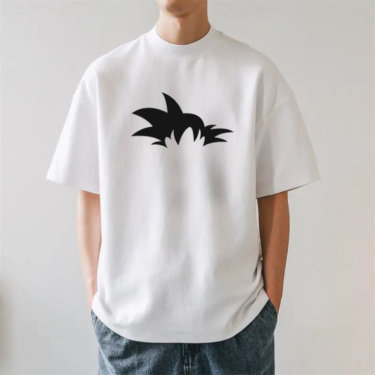 Anime Goku style oversized T-shirt